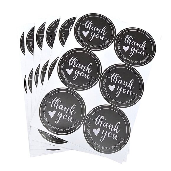Thank You Reseller Business Appreciation Stickers Pick Your Favorite Ones New - Picture 10 of 16